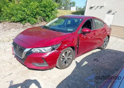 2022 Nissan Sentra Sv Xtronic Cvt из США, поврежденный, VIN 3N1AB8CV1NY229114